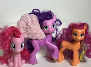 My Little Pony Lot 3 New Generation Princess Petal Pinkie Pie Sunny Starscout - Picture 1 of 13