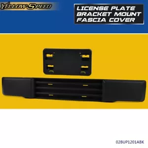 Fit For 2015-2017 Ford F-150 Replacement Front Bumper Trim & License Plate - Foto 1 di 12