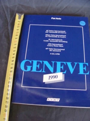 Cartella stampa Fiat salone auto 1990 Uno Croma Tipo press - Immagine 1 di 4