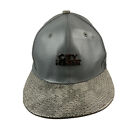 City Hunter Snakeskin Style Flat Bill Snapback Cap Very Sharp Hat