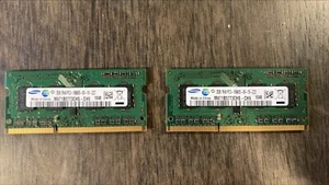 2 x Samsung 2GB DDR3 1066Mhz SODIMM - Picture 1 of 2