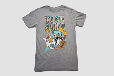 Space Jam Youth Boys 1996 Movie Tune Squad Character Group Shirt New XS, S, M, L - Image 1 of 4