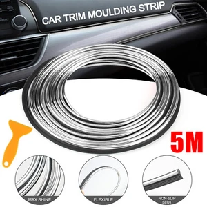 5M Car Interior Trim Strip Decoration Moulding Door Dashboard Interior Trim Tool - Picture 1 of 11