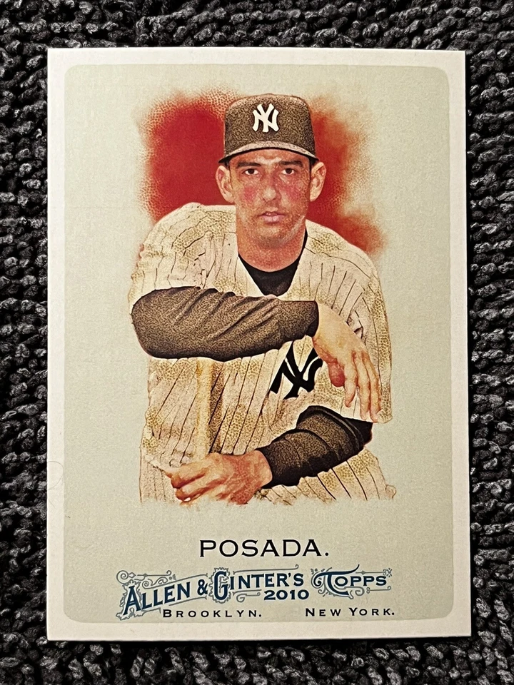 2010 Topps Allen and Ginter Baseball #143 Jorge Posada - Image 1 of 2