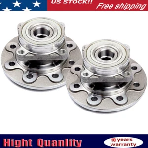 Front Wheel Bearing & Hub Assembly Pair Set for 94-99 Ram 2500 4WD 8 Lug w/o ABS - Bild 1 von 6