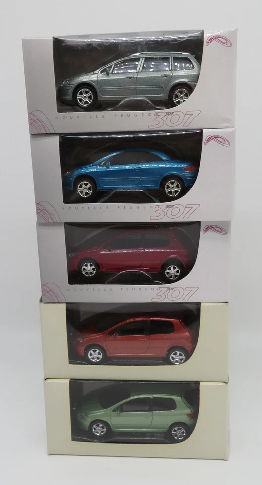 NOREV 3 POLLICI 1/64 PEUGEOT 307 BERLINA 3 PORTE CC SW A Scelta - Immagine 1 di 1