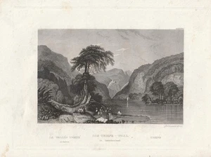 c1850 Tempe Griechenland Thessalien Hellas Greece Stahlstich-Ansicht - Picture 1 of 1