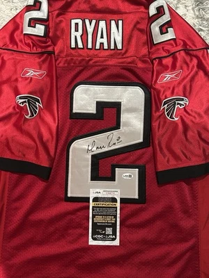 Matt Ryan Signed Autographed Atlanta Falcons Jersey JSA COA - Image 1 of 3