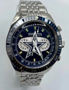 Invicta NFL Dallas Cowboys Men's GMT Watch - 43mm, Steel (44991) - Picture 1 of 14