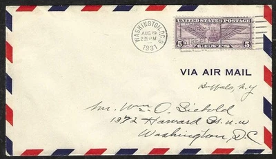 1931 Airmail #C16 FDC - Image 1 of 2