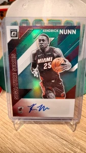 2019-20 Panini Donruss Optic Kendrick Nunn Signature Series Green Wave Prizm - Bild 1 von 2