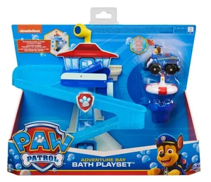 Paw Patrol Water Rescue Bath Playset Includes Chase Vehicle - New & Sealed - Picture 1 of 5
