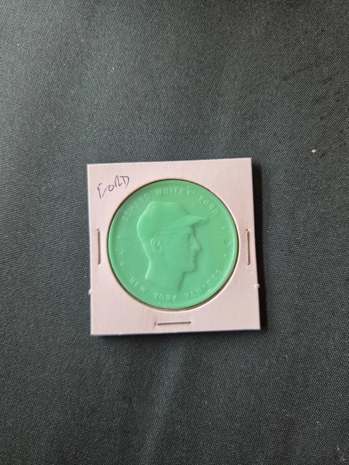 Moneda Armour 1955 Whitey Ford verde  Foto 1 de 1