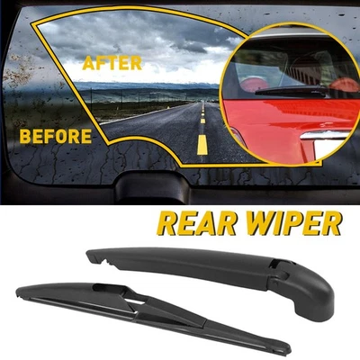 Rear Wiper Arm & Blade For FIAT 500 2012 2013 2014 - 2019 68079869AA 68079870AA - Image 1 of 4