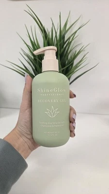 Gel Recuperador Shine Glow - Aloe Vera, Manzanilla, Pantenol y Vitamina E  Foto 1 de 4