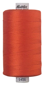 Paprika 0450 | Silk-Finish Cotton 40wt - #9141 (1000M / 1094Y Spool) | Mettler - Picture 1 of 6