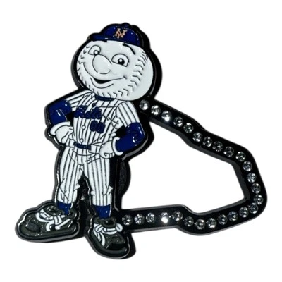 NEW YORK METS NEW ERA MR MET MASCOT HAT CAP PIN - Image 1 of 3