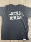 Disney Parks Star Wars The Last Jedi Black T Shirt Size 2XL Star Wars Shirt