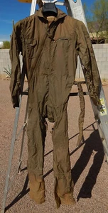 Traje de Vuelo de Piloto USN USMC y Traje G Tipo Z-2 Talla 38 Largo, 30-32" Cintura - Imagen 1 de 10