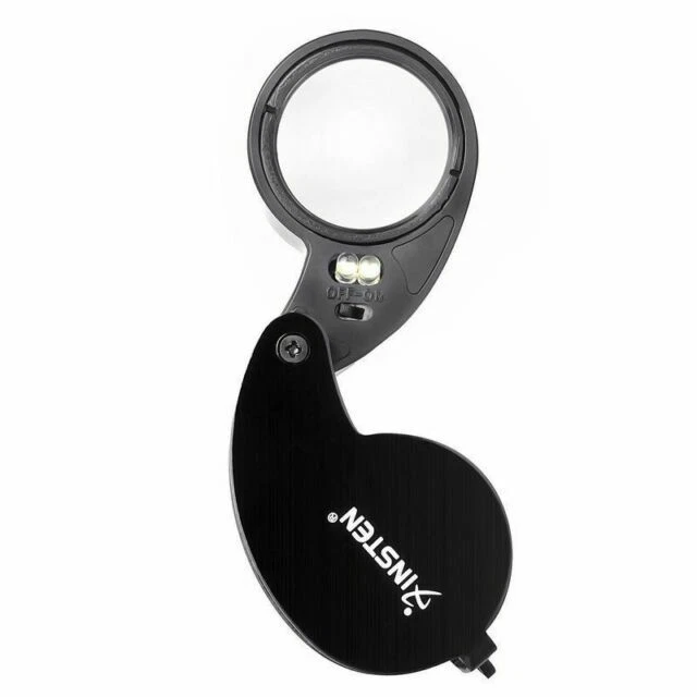 INSTEN Pocket Size Illuminated 40x Magnifier