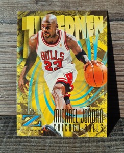 1997 SKYBOX Z FORCE  MICHAEL JORDAN  BEST CARD IN THE SERIES  GLOSSY