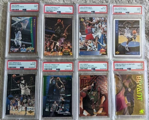 PSA Graded Basketball Cards Lot Kobe Bryant Shaquille O'Neal Chauncey Billups UD - Picture 1 of 9