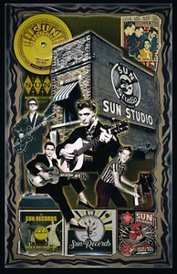 Sun Records - Fan poster 11x17" - Vivid Colors - Picture 1 of 4
