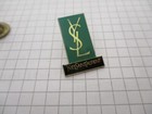 YVES SAINT LAURENT - YSL - (GREEN COLOR) VINTAGE PIN PRIVATE COLLECTION esa1