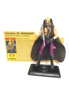 G.I. Joe 25th Dr. Mindbender Cobra Island 10cm Figur Hasbro Loose 100% Complete - Bild 1 von 1