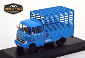 1:43 Altaya Mercedes L 319 D Biona 1963 Blue Diecast - Picture 1 of 2