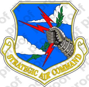 AUFKLEBER USAF LUFTWAFFE STRATEGISCHES LUFTKOMMANDO v3 - Bild 1 von 1