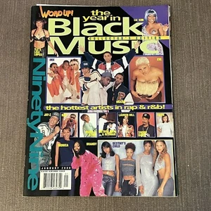 Vintage WORD UP Magazine Rap Hip Hop Jan 2000 Puffy Imajin Terror Squad Posters - Picture 1 of 13