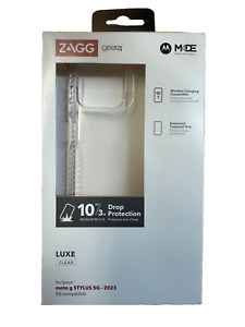 ZAGG Gear4 Luxe Clear Slim Case for Moto G Stylus 5G (2023)