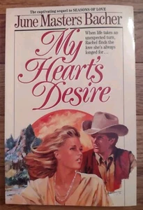 *MY HEART'S DESIRE by June Masters Bacher - Harvest House 1986 - Paperback - Imagen 1 de 6