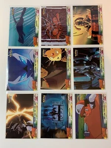 Pokemon Topps 1999 La Primera Película Set Completo 72/72 Logotipos Negro y Azul Casi Nuevo-Como Nuevo - Imagen 1 de 24