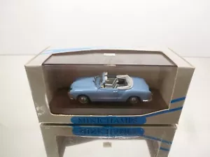 MINICHAMPS 5031 VW KARMANN GHIA CABRIO OPEN TOP - BLUE 1:43 - GOOD IN BOX - Bild 1 von 7