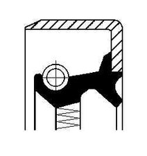 CORTECO 01029681B Shaft Seal, differential for MERCEDES-BENZ