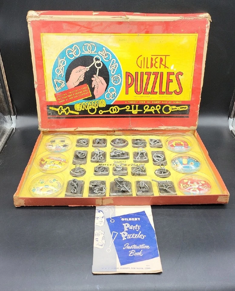 Gilbert Nº1033 Puzzle Fiestas Años 40 De Colección RARO  Foto 1 de 4