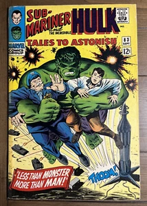 Tales to Astonish 83 F 7.5 1966 Hulk SubMariner edición clave Marvel Edad de Plata - Imagen 1 de 16