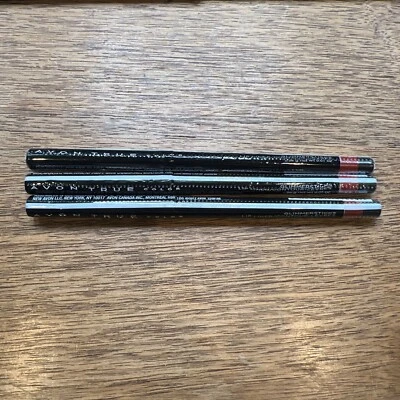(3) Avon True Color Glimmersticks Lip Liner TRUE RED Retractable Pencil Sealed - Image 1 of 3