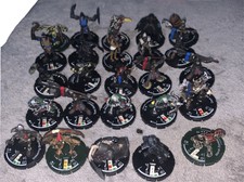 Mage Knight Skeleton/ Zombie /undead Figure Lot of 25 by Wizkids Vintage 2000-03