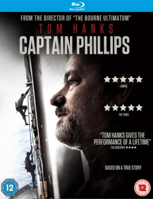 Captain Phillips Blu-Ray (2014) Tom Hanks, Greengrass (DIR) cert 12 Great Value - Image 1 of 2