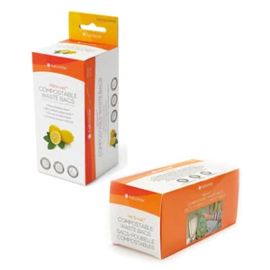 Full Circle Air Frais Compostable Déchet Sacs - Biodégradable Poubelle 9.5L - Picture 1 of 7