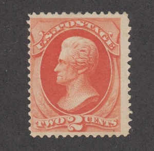 US Sc 178 MLH. 1875 2c vermillion Jackson, fresh, bright, F+ - Picture 1 of 2