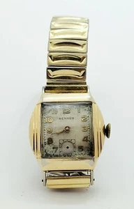 Vintage Benrus 15 Jewel Men's Watch ~ Parts or Repair - Picture 1 of 4