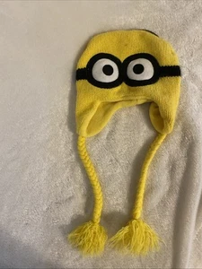Despicable Me Minions Pig Tales Winter Hat Unisex - Picture 1 of 5