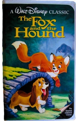 The Fox and the Hound (Vintage, VHS, 1994, VG, Disney, Original Clamshell) - Image 1 of 4