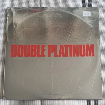 KISS Double Platinum 2x LP South African release Casablanca Aucoin - Image 1 of 4