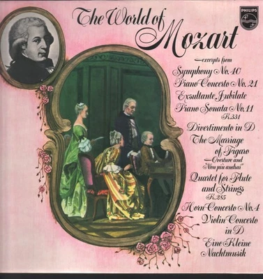 6833163 Various Artists World of Mozart LP vinyl UK Philips stereo 6833163 - Image 1 of 4