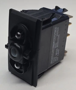 Carling VA12 On/Off Rocker Switch Double Pole .4VA 28VDC Resistive RV Auto Bus - Bild 1 von 5